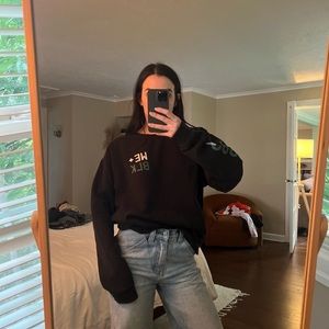 Wieden+Kennedy We+Black Crew Neck Sweatshirt